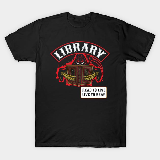 Library Club T-Shirt by Gimmickbydesign